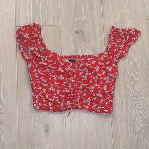 Zara cropped top